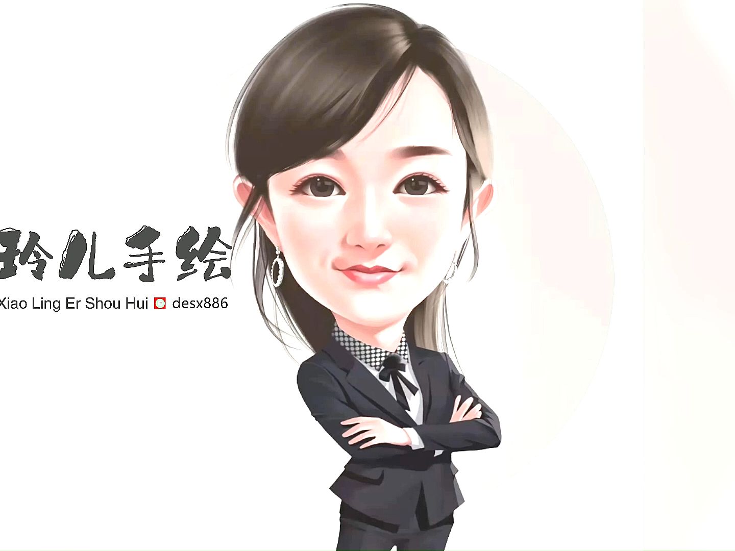 q版人物萌图女可爱,照片变成漫画头像