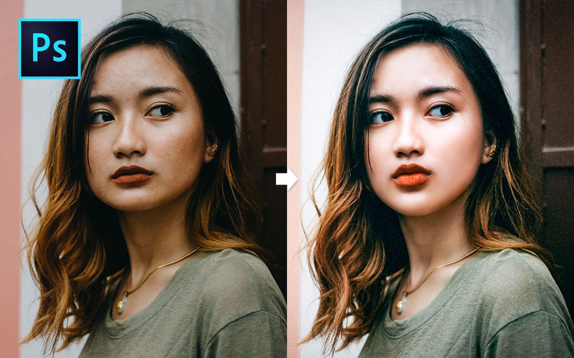 ps基础教程超强面部重塑photoshop液化面部工具