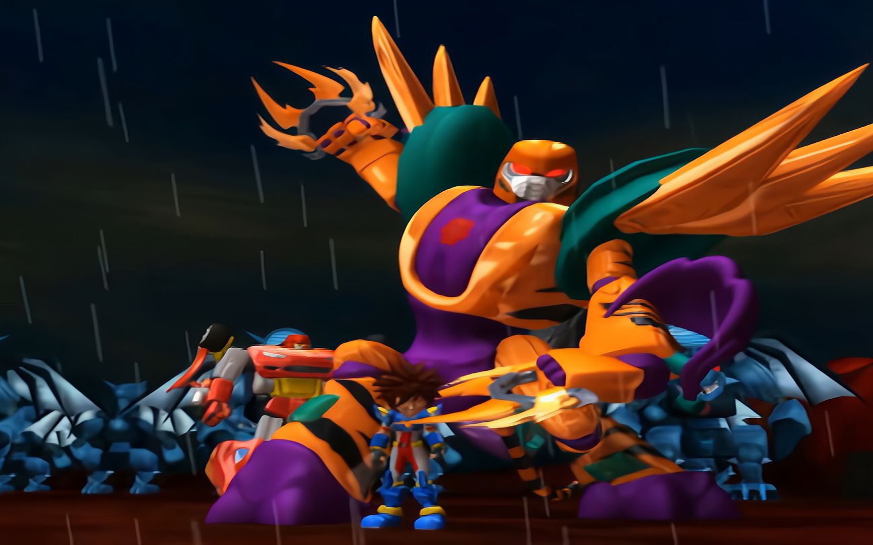 洛洛历险记33,暴龙神狂野猩受伤,猛虎王收拾残局