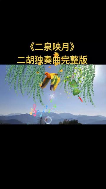 二胡獨奏曲 #二泉映月完整版 #傷感音樂 #情感故事#感恩所有的相 