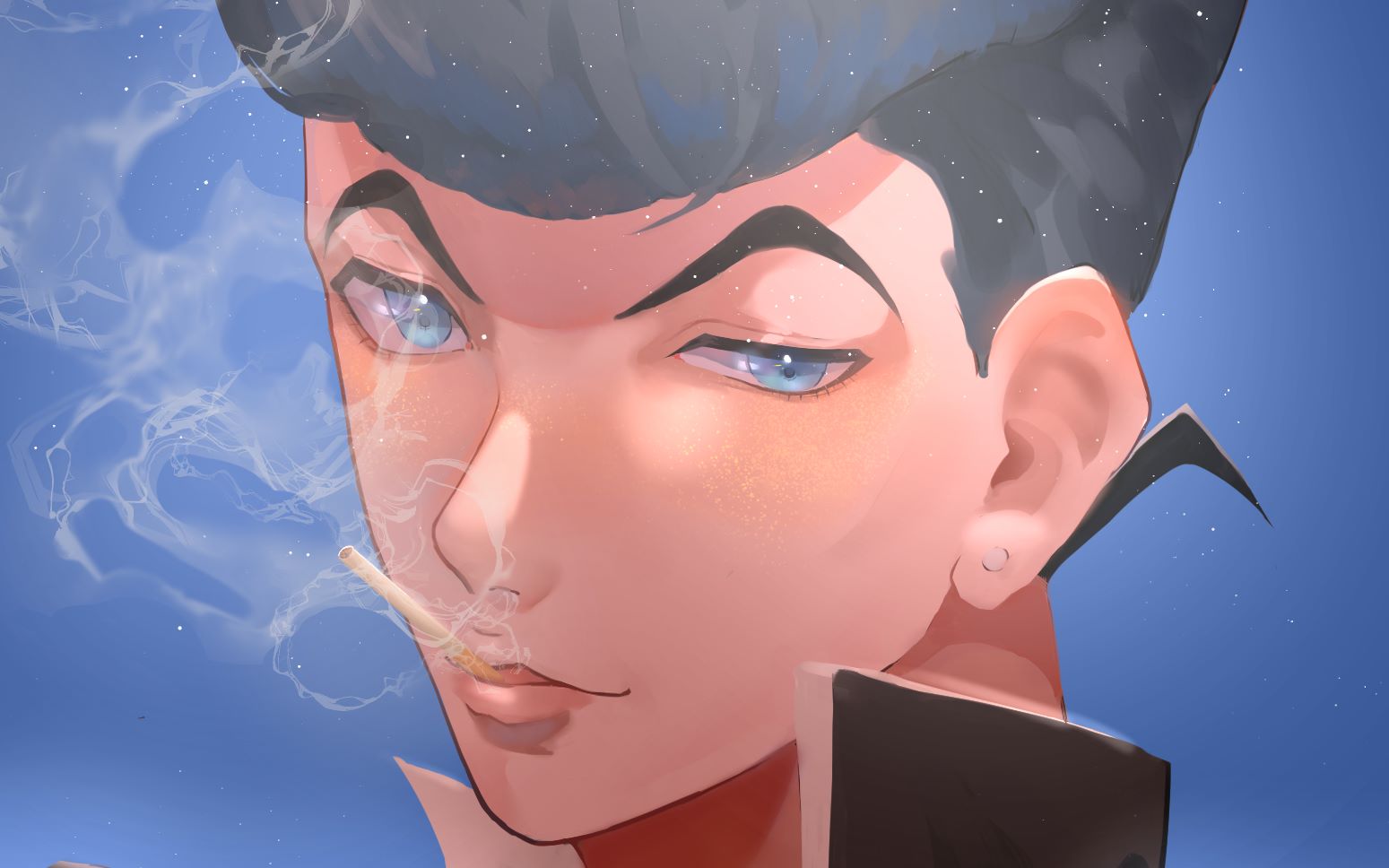 【东方仗助】第一次画jojo,给亲友的无偿.