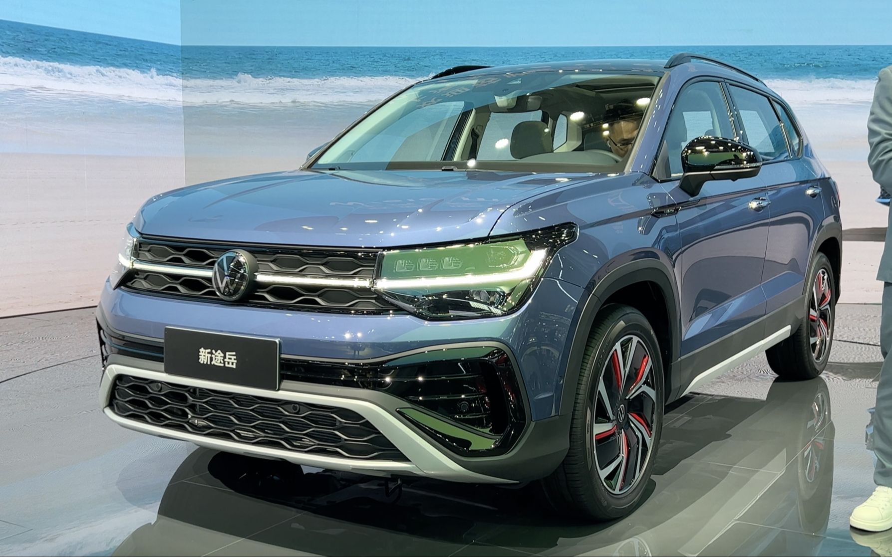 2023上海车展:上汽大众新途岳实拍,1.5t evo ii发动机没吸引力?