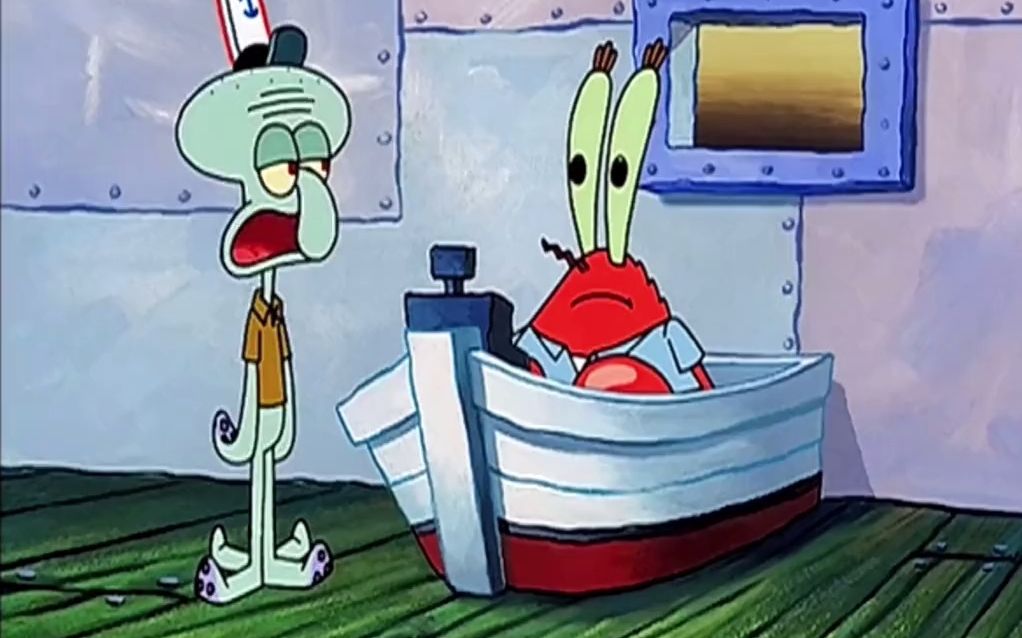 章鱼哥和蟹老板闹掰了!谁看了不想说对章鱼哥说一句"wild baby"呢!