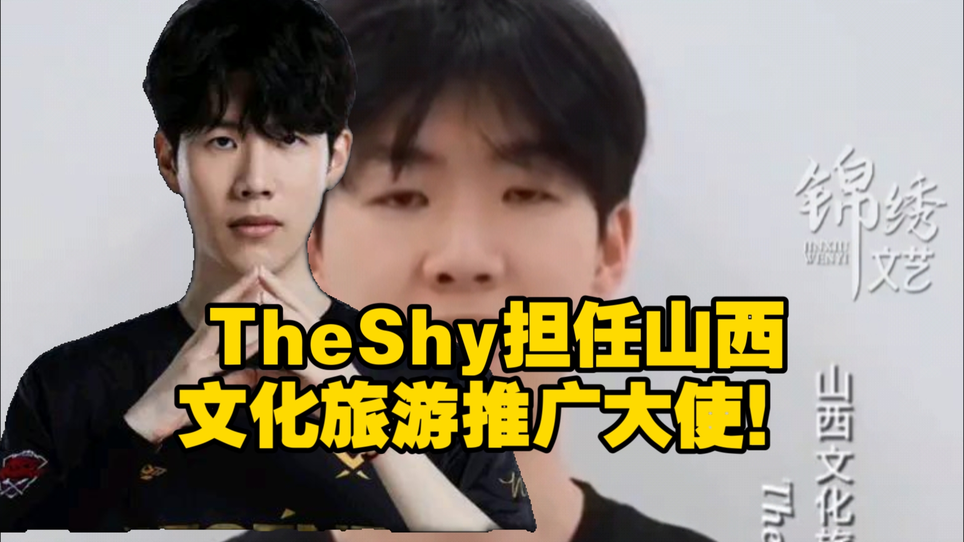 梦幻联动!TheShy担任山西文化旅游推广大使!哔哩哔哩bilibili