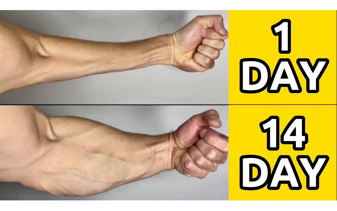 只有5个动作练出大前臂 !