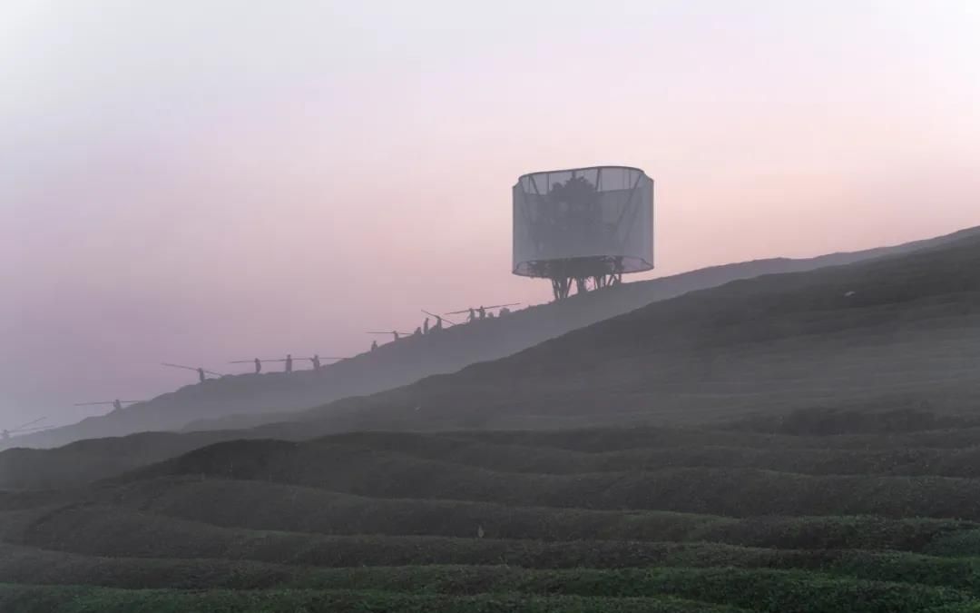 马岩松的'漂浮作品':大地之灯哔哩哔哩bilibili