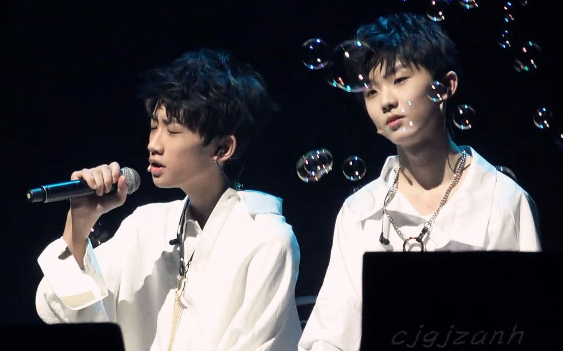 【tf家族】冬日嘉年华 我愿意 饭拍 马嘉祺&陈泗旭