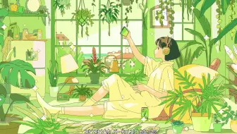日本三得利超治愈广告：女生的休闲时光，这个画风太治愈了...
