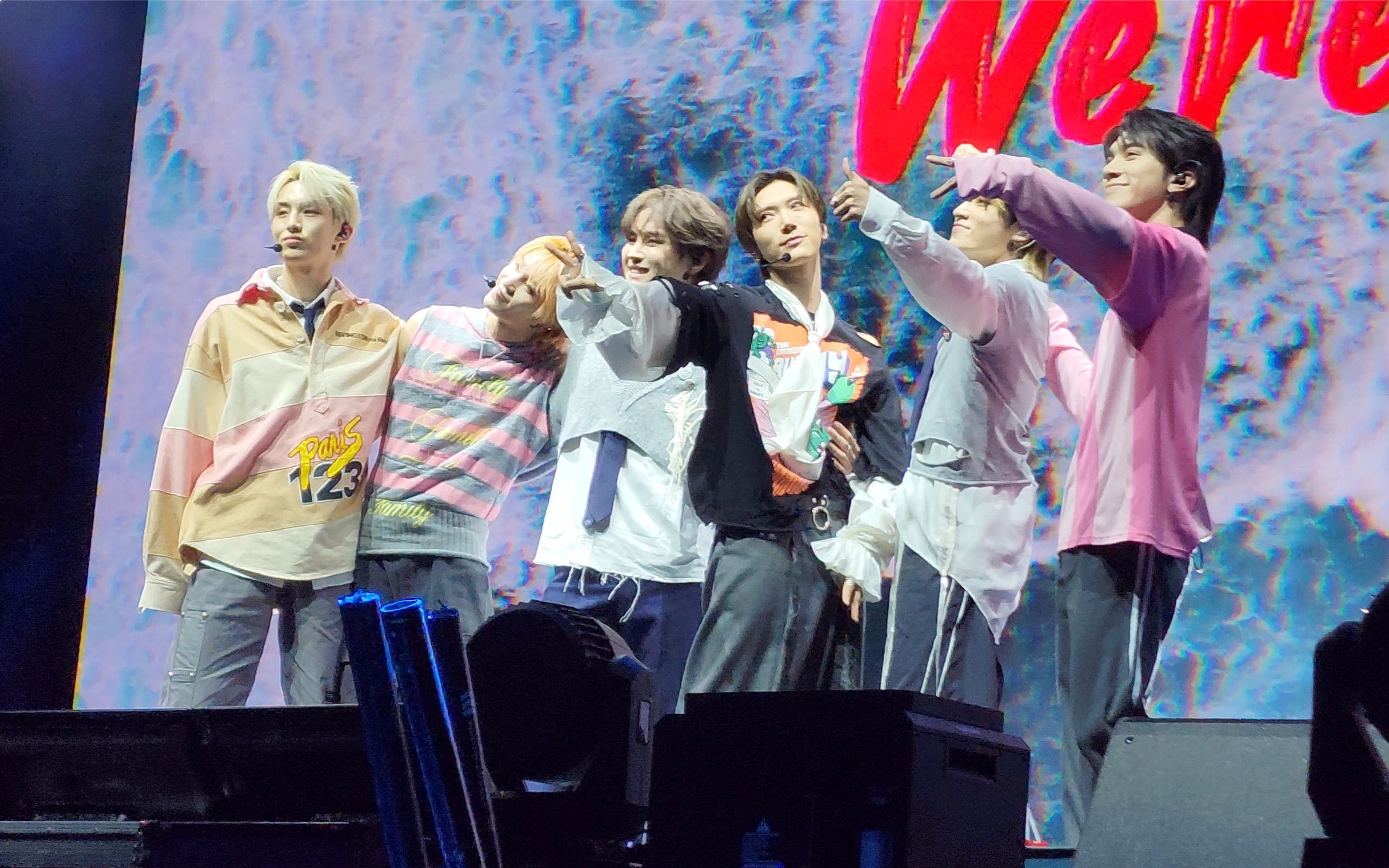 威神v2023成都showcase invincible 高清舞台直拍