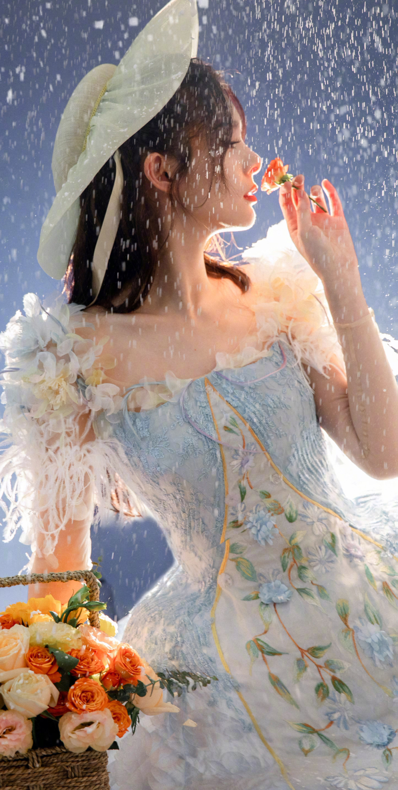 活动作品写真花仙子傅菁