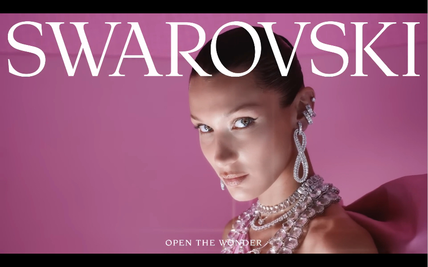 施华洛世奇|Bella Hadid x Swarovski Holiday|Open The Wonder哔哩哔哩bilibili