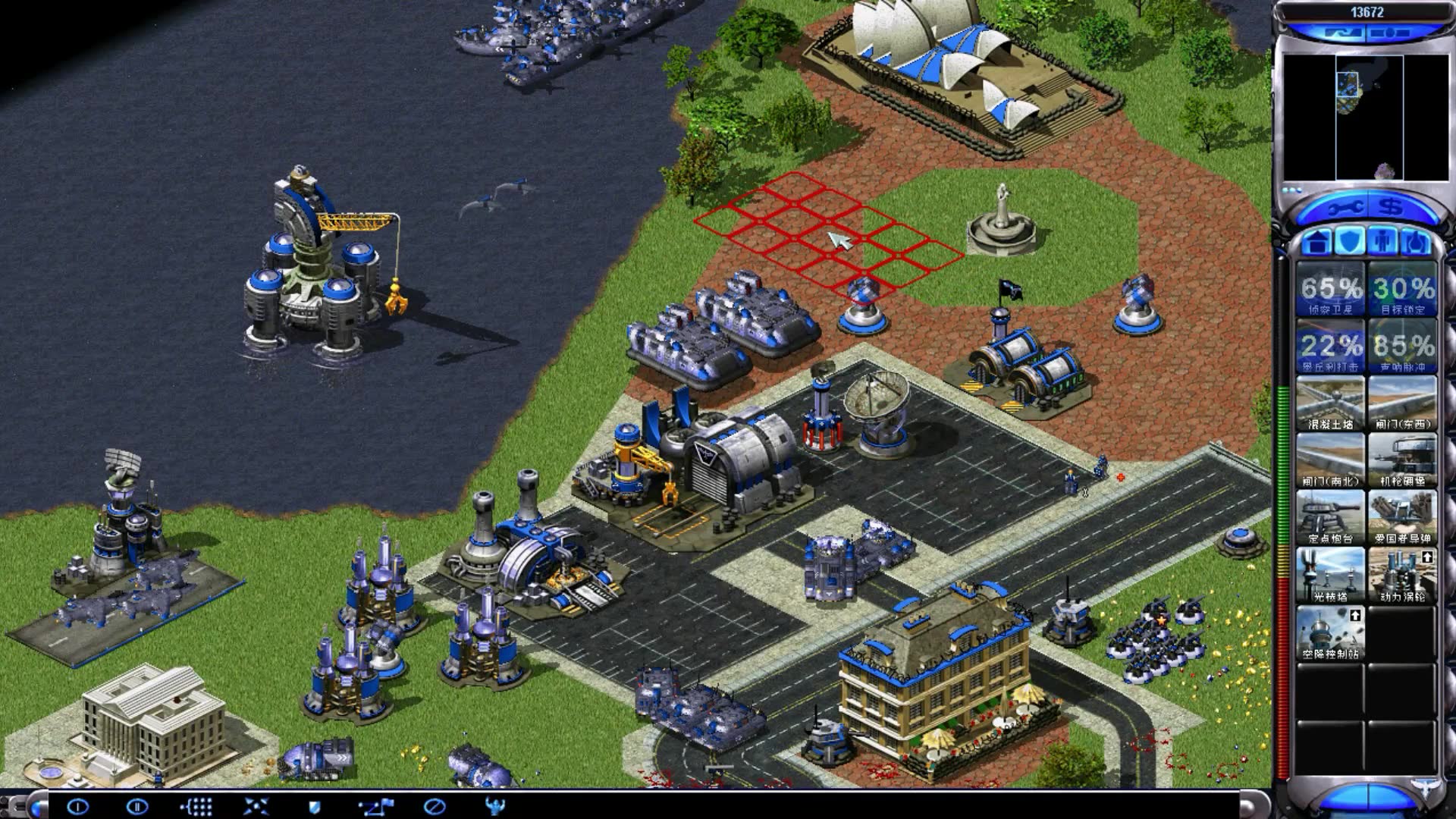 【心灵终结3.3.4】纽澳复制战(yr复刻——盟军第五关)