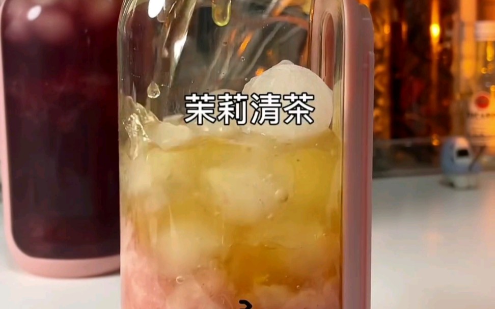 冰摇葡萄和冰摇蜜桃 | 吃完烤肉来上两杯,爽死了~哔哩哔哩bilibili