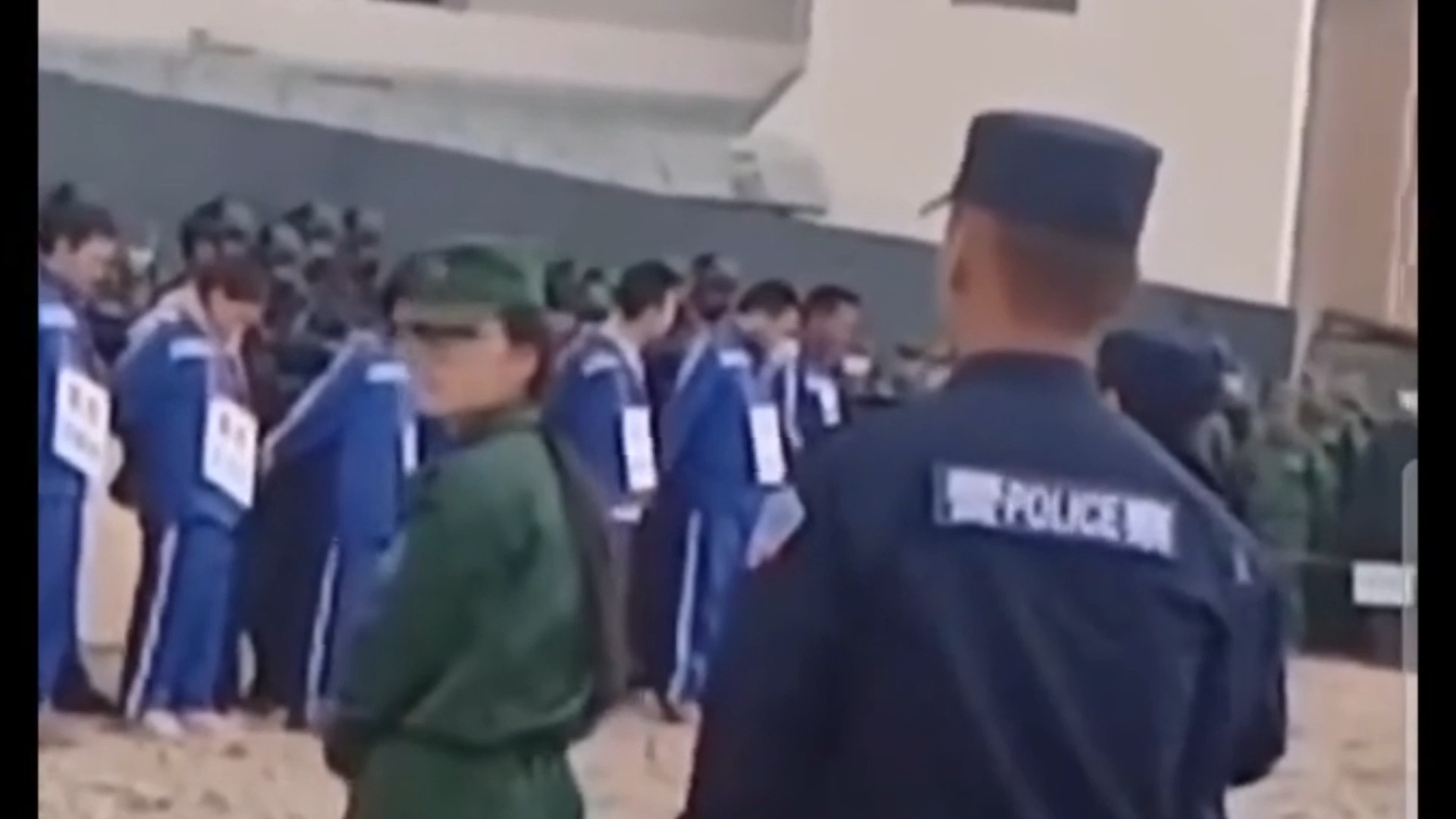 缅甸果敢公判大会