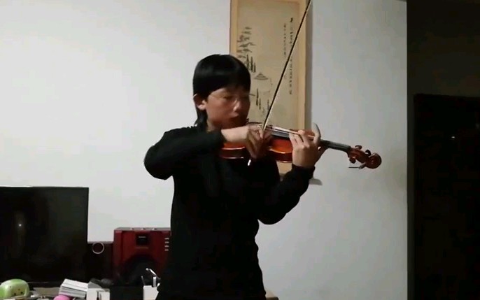 [图]【小提琴】帕格尼尼"我心惆怅"(心如止水)变奏曲/Paganini: Variations—Nel Cor Piu Non Mi Sento