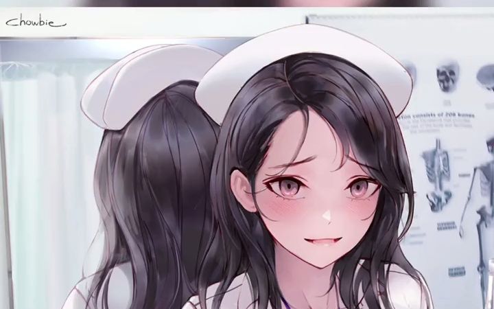 【画师内幕】chowbie——“焊死现代艺术家的车门!护士姐姐系列谁能不爱呢#procreate绘画哔哩哔哩bilibili