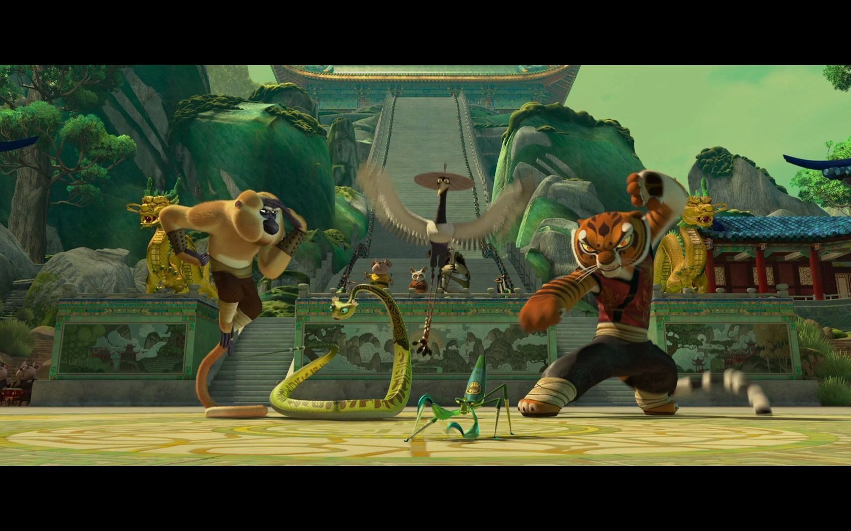 功夫熊猫综合打斗集锦