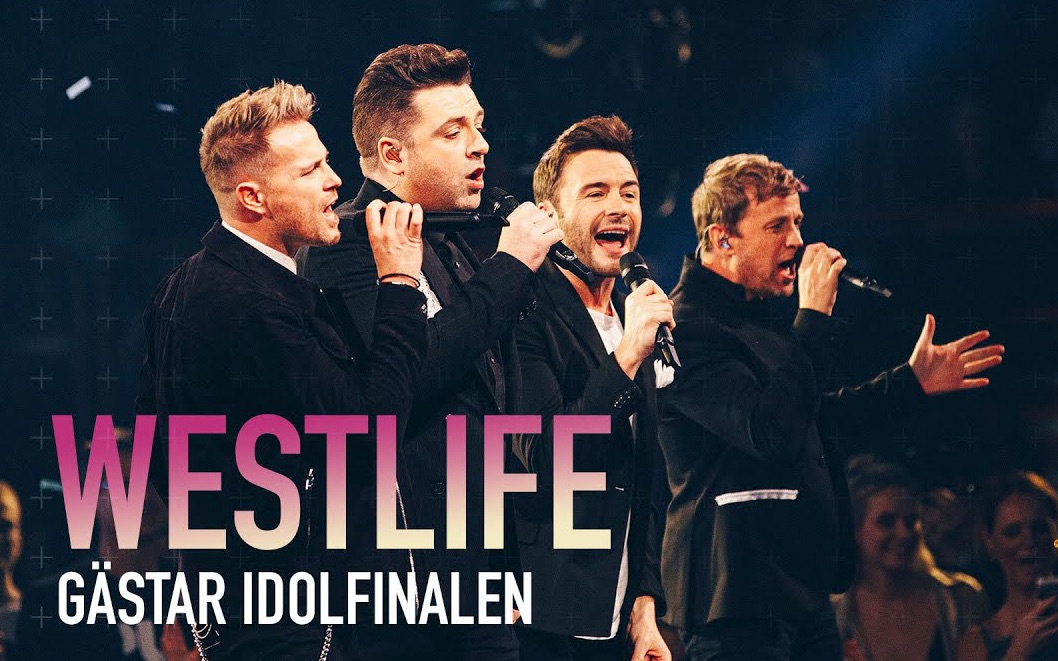 [图]【Westlife】最新瑞典偶像串烧表演