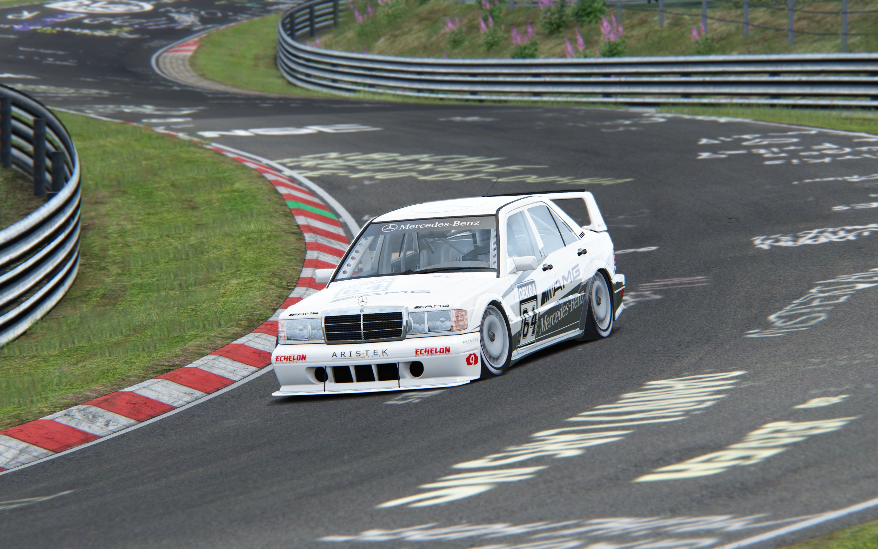 纽博格林北环 nürburgring nordschleife,mercedes-benz 190e evo ii
