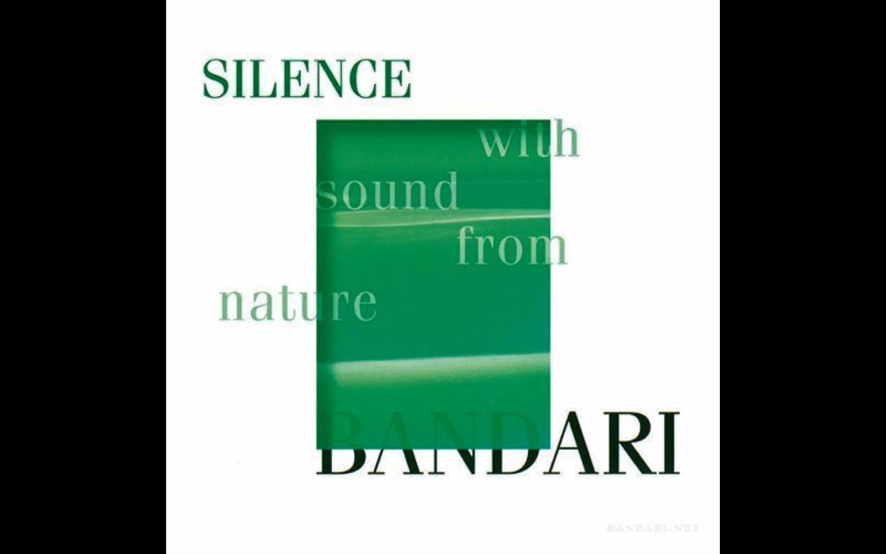 [图]Bandari（班得瑞）-Silence With Sound From Nature（寂静山林）-Sacrifice（奉献）