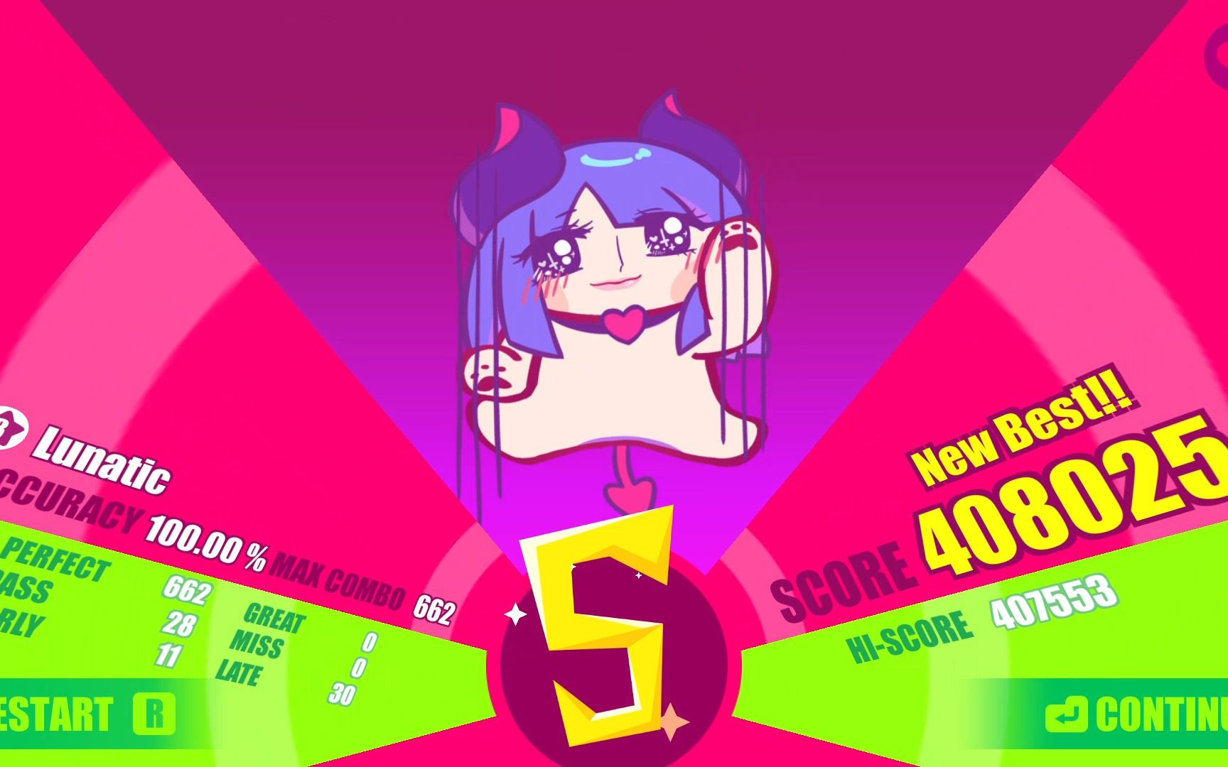 【muse dash】lunatic 8级ap