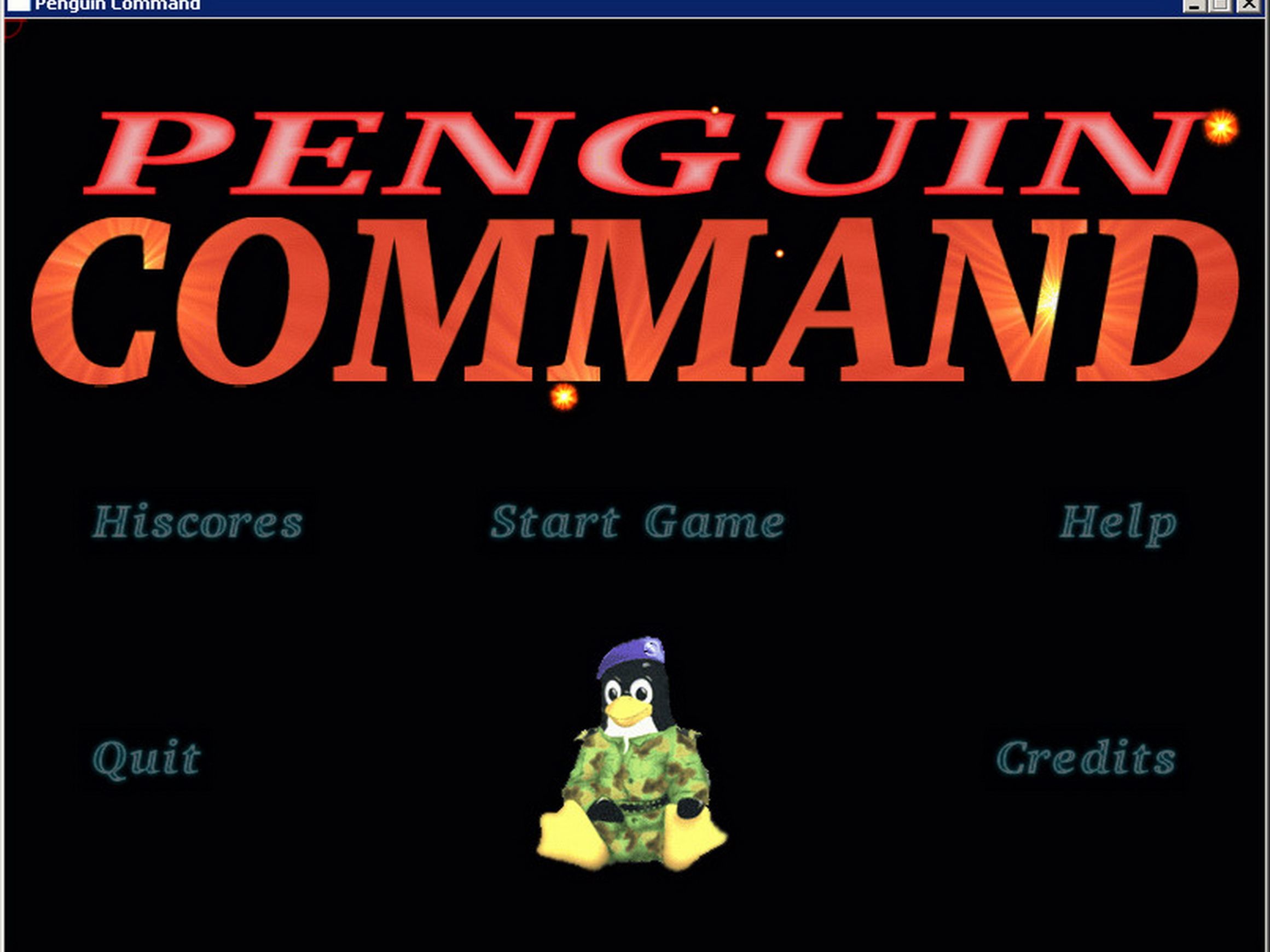 老游戏 企鹅兵团 penguin command