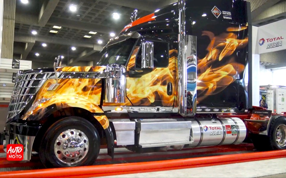 万国internationaltrucks2020款孤星lonestar外观内饰展示