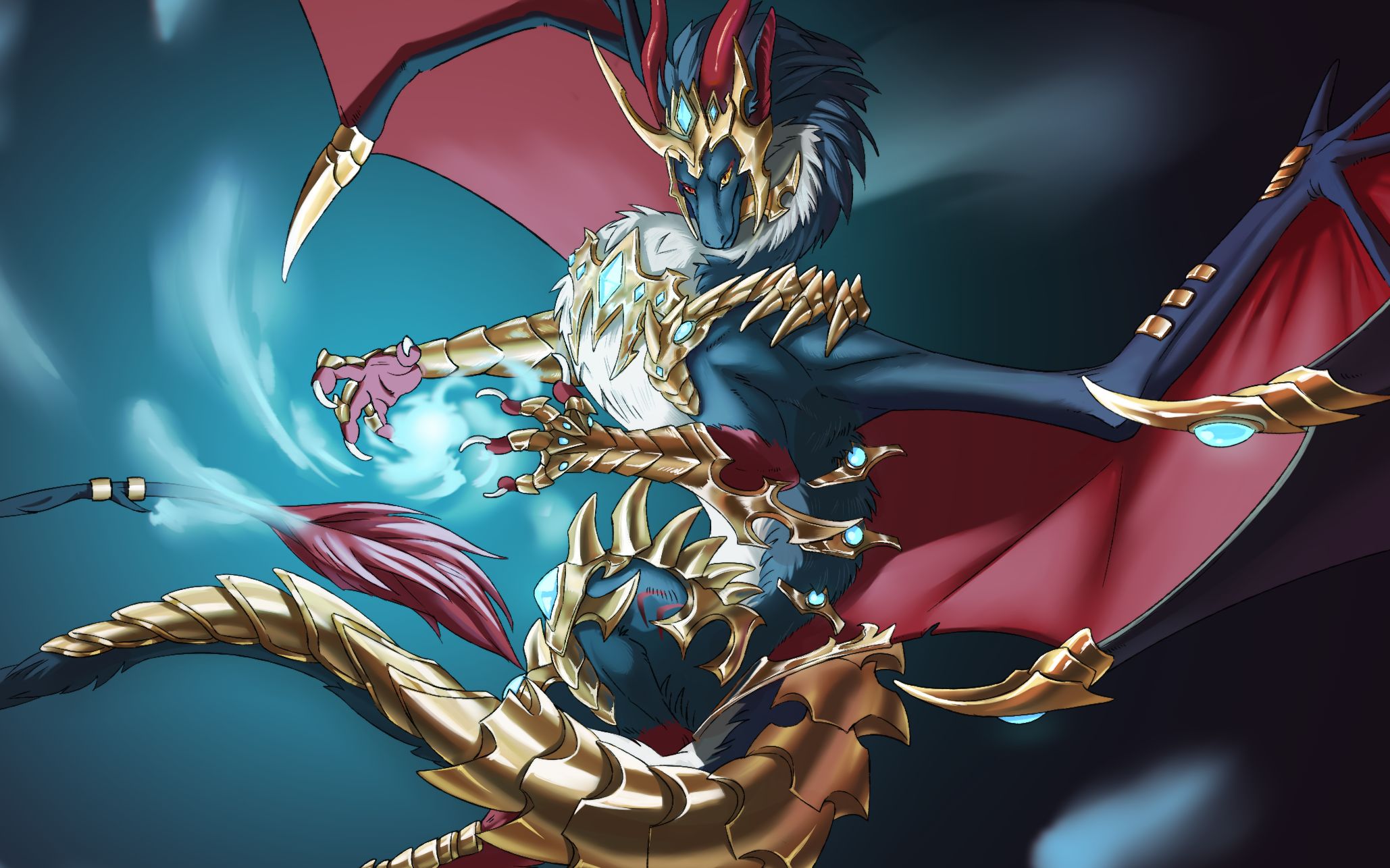 【贰拾叁】画一只酷酷铠甲龙