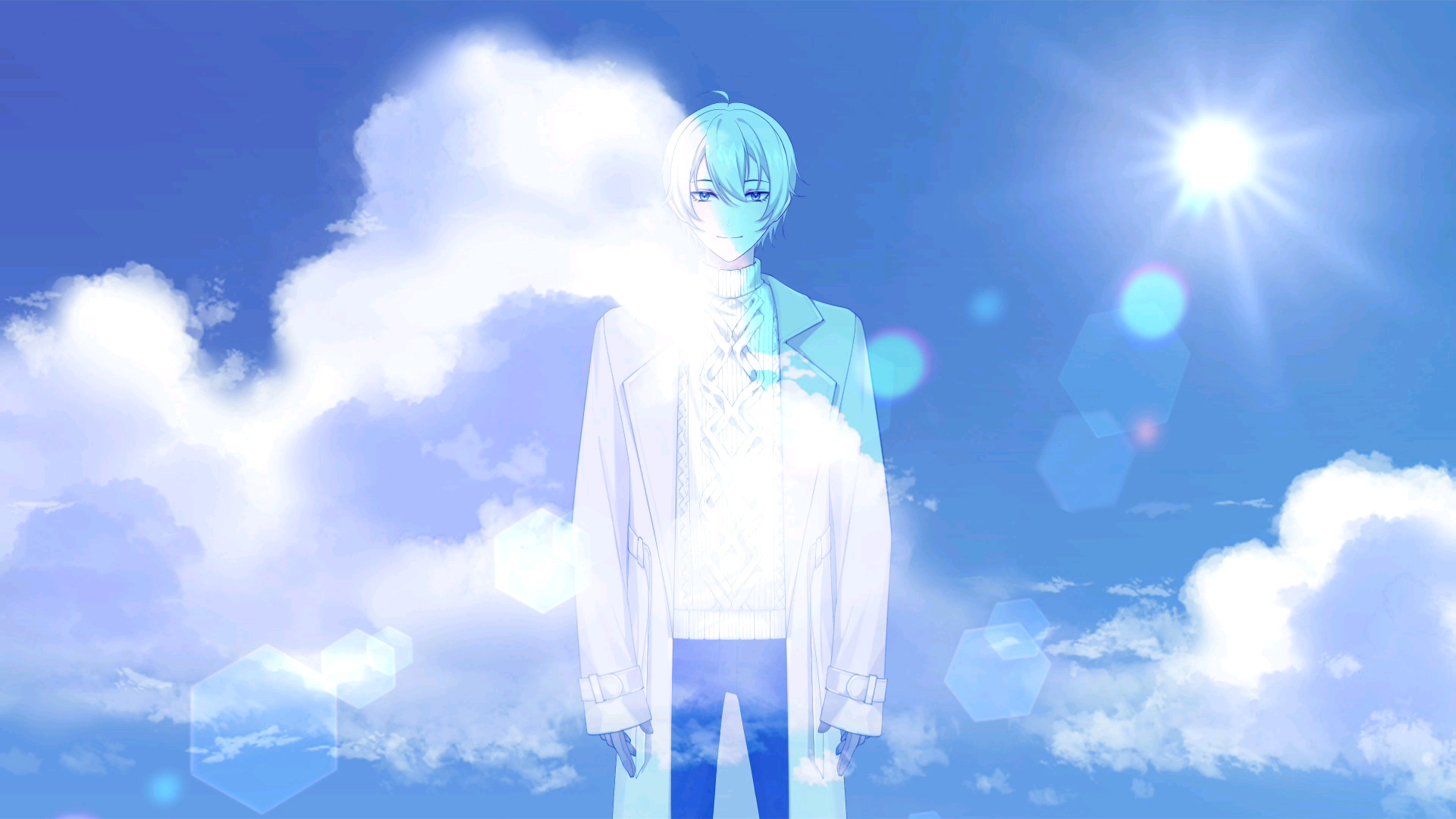 阳光下的少年