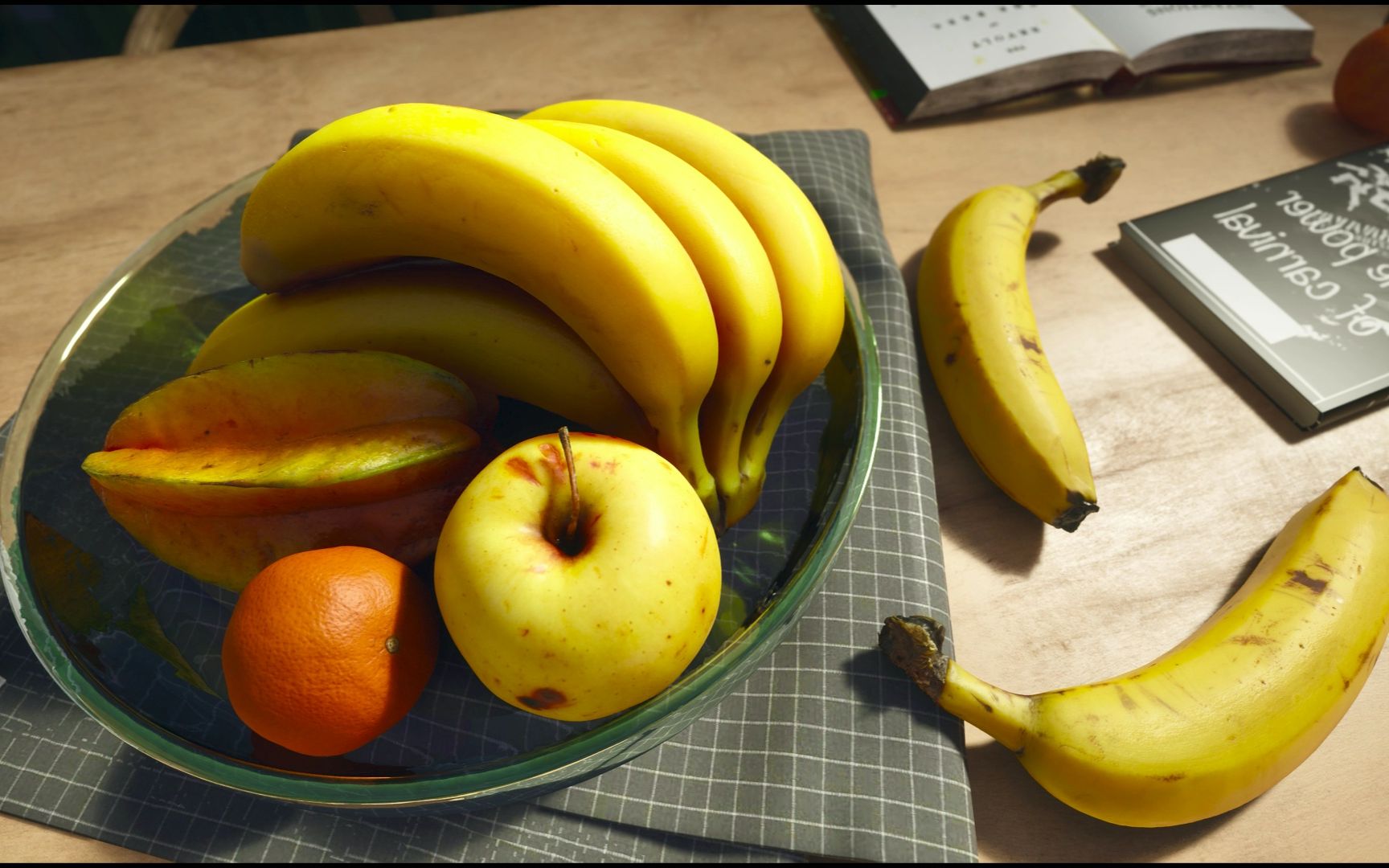 unreal-engine水果静物写生