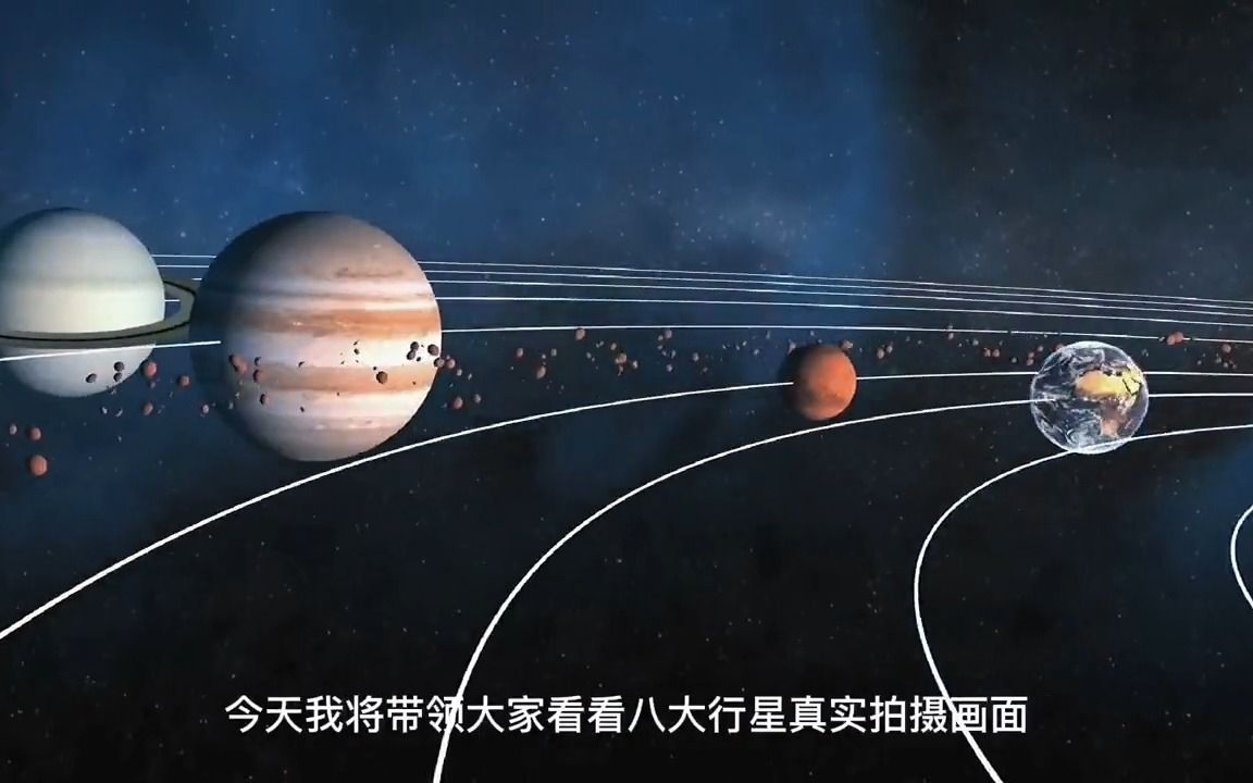 3分钟带你了解太阳系八大行星哔哩哔哩bilibili