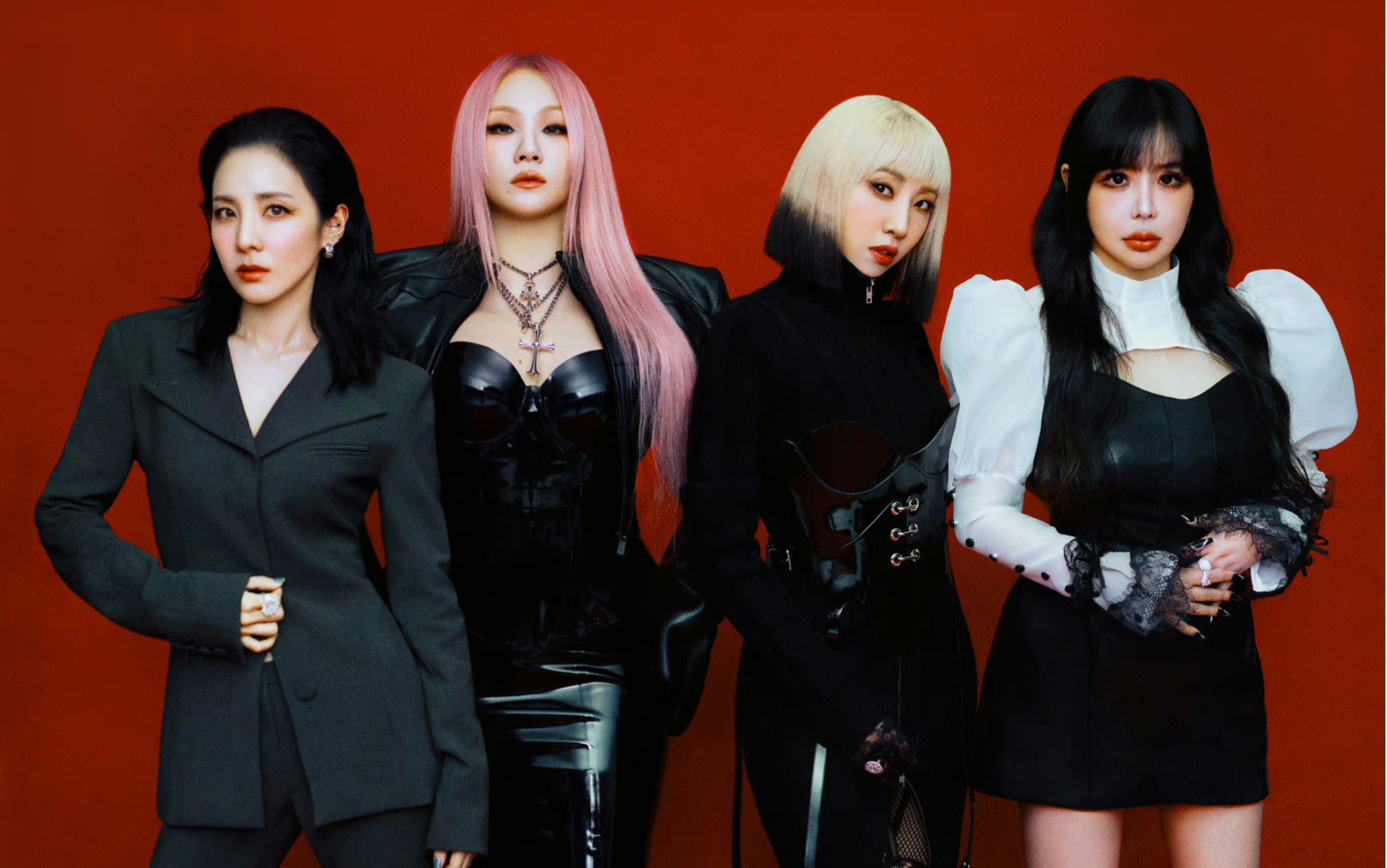 活久见!2ne1 15周年合体拍摄花絮!