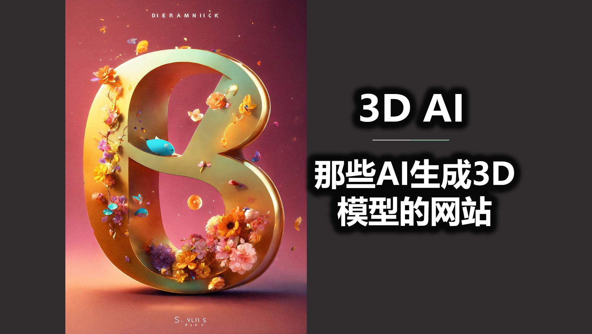 那些AI生成3D模型的网站哔哩哔哩bilibili