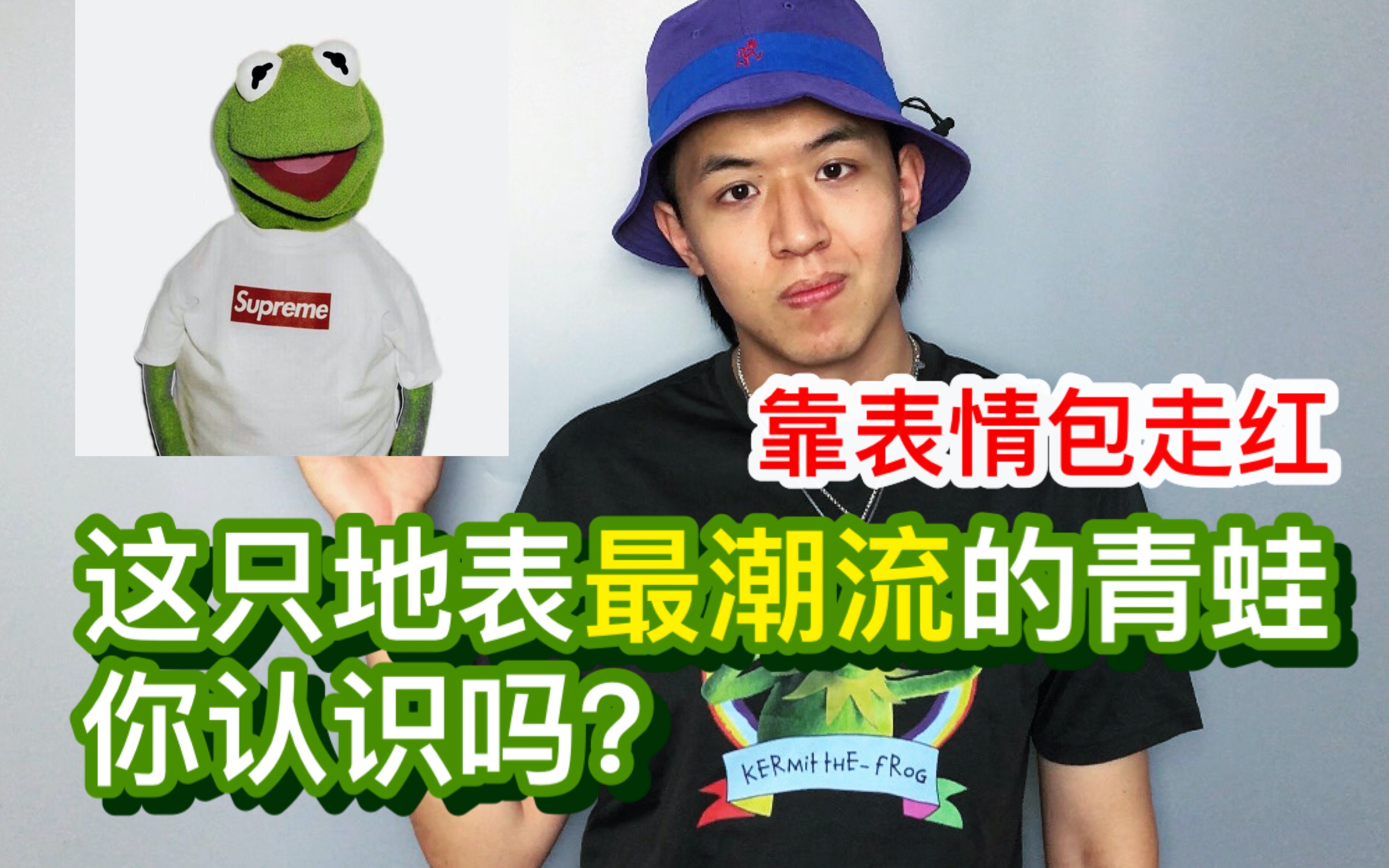 【Sunzz潮课】靠表情包走红却又很潮流的这只青蛙你认识吗?哔哩哔哩bilibili