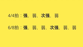 常用的拍子2 4拍 3 4拍 4 4拍 哔哩哔哩 つロ干杯 Bilibili