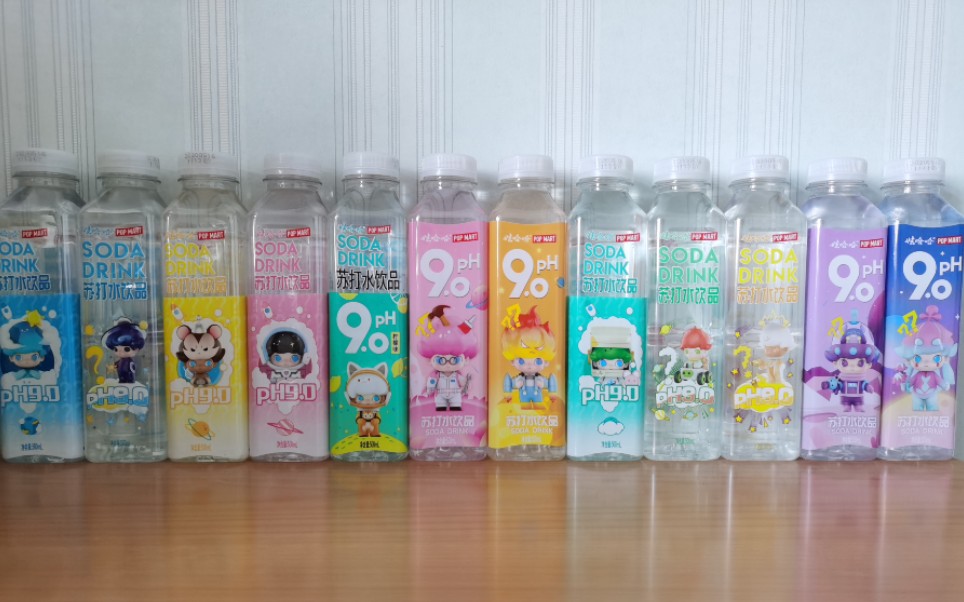 和弟弟一起开箱娃哈哈联名泡泡玛特盲水盲盒强强联手