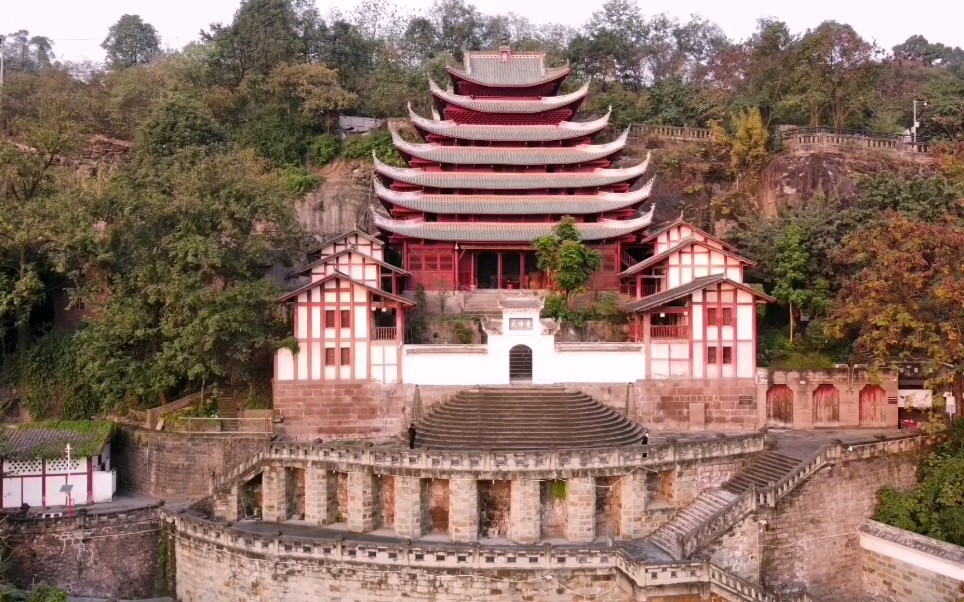 重庆江津石门大佛寺,万里长江第一大佛!哔哩哔哩bilibili