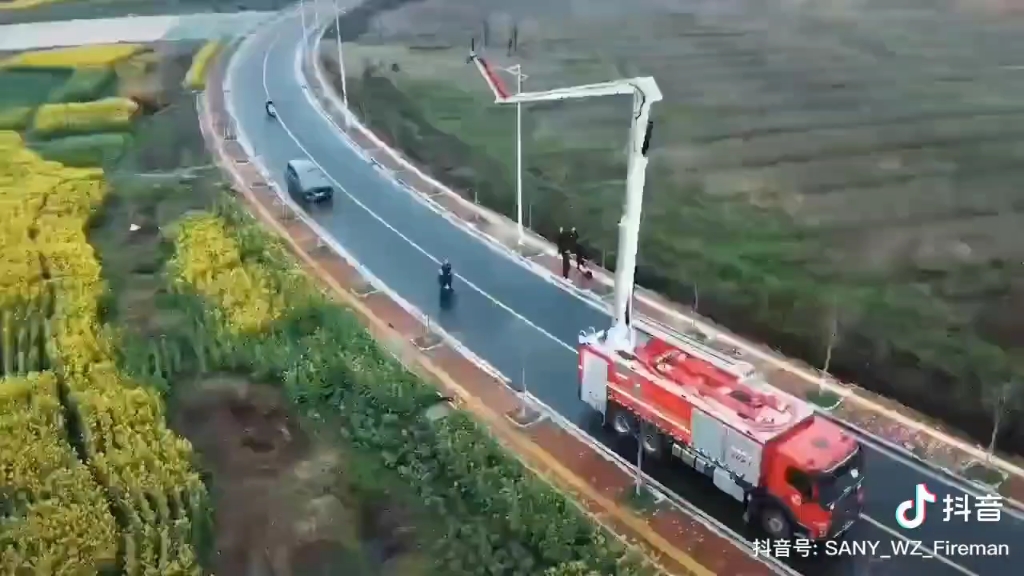 三一重工21m举高喷射消防车哔哩哔哩bilibili