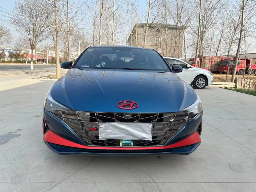 18w22年现代伊兰特,1.6t自动挡行政旗舰版