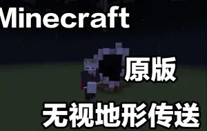 Descargar video: 我的世界原版无视地形放置方块传实体bug