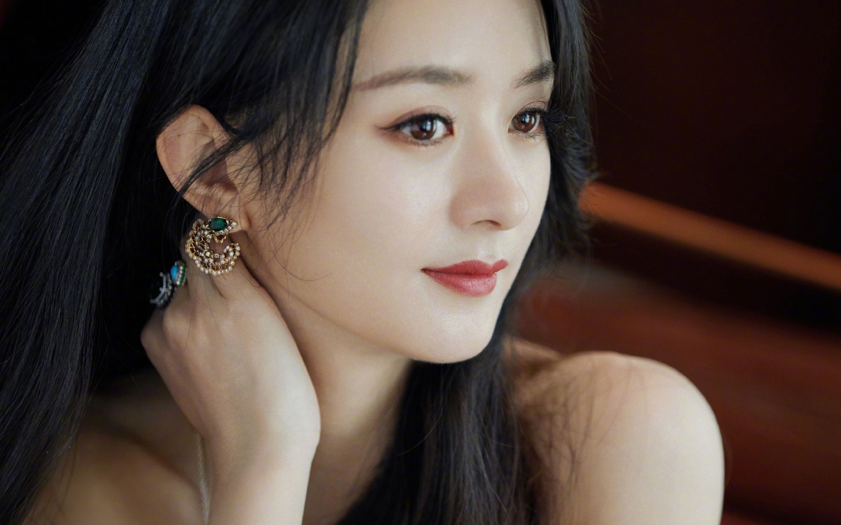 赵丽颖迪奥活动魅力四射