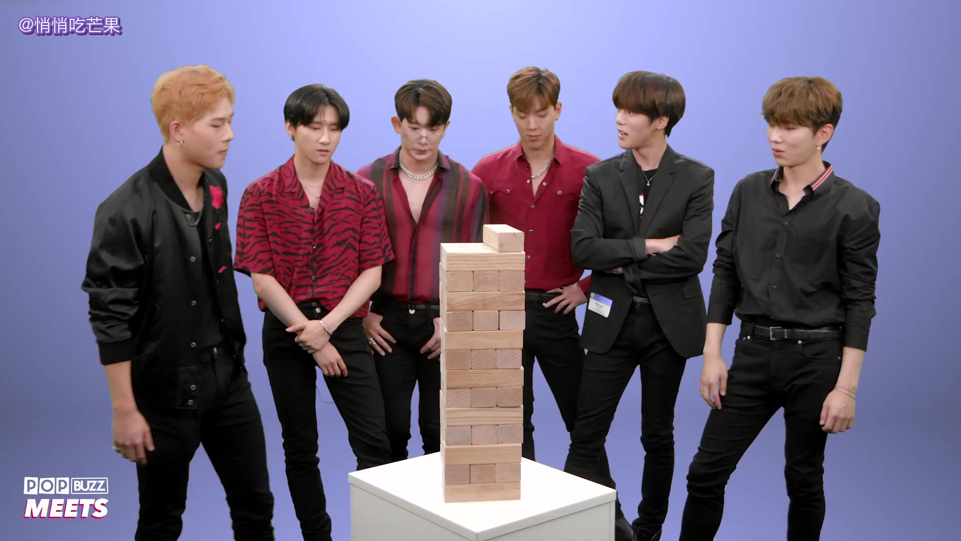 [图]【Monsta X 中字】POPBUZZ真话之塔The Tower of Truth