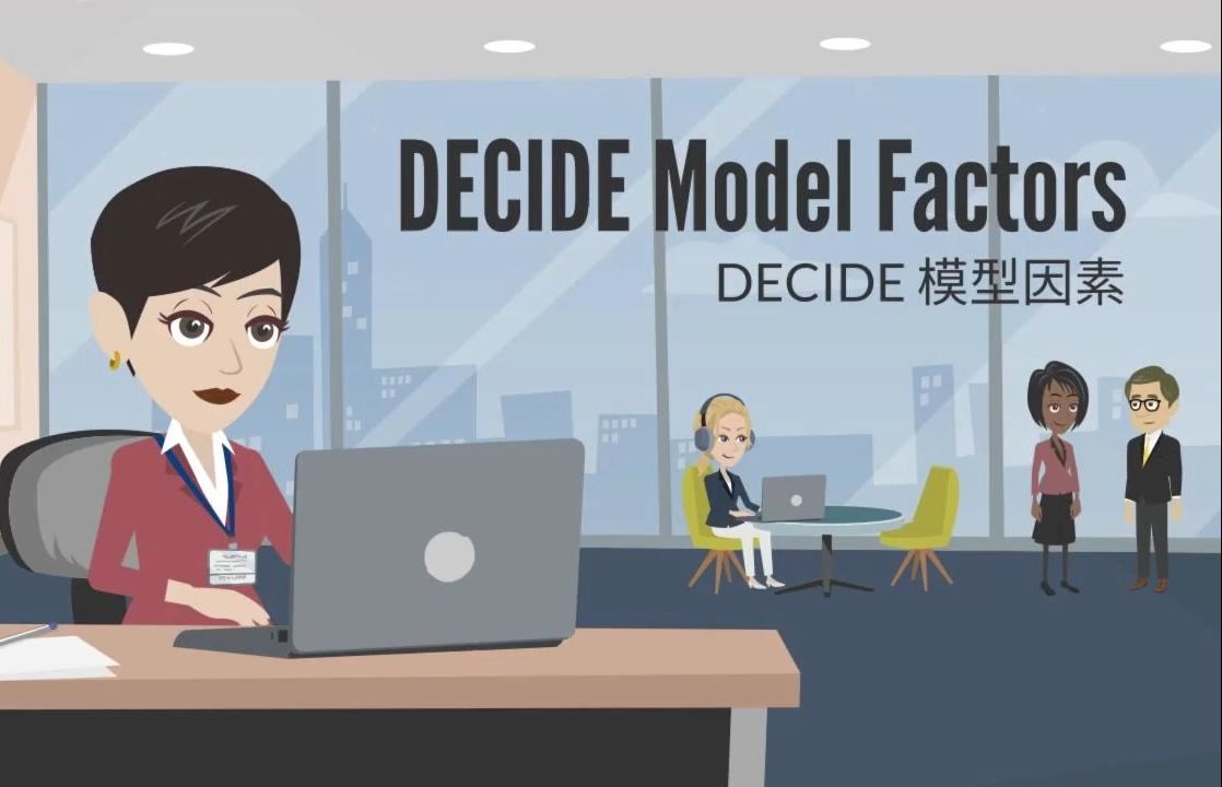 商务英语之 DECIDE 模型因素哔哩哔哩bilibili