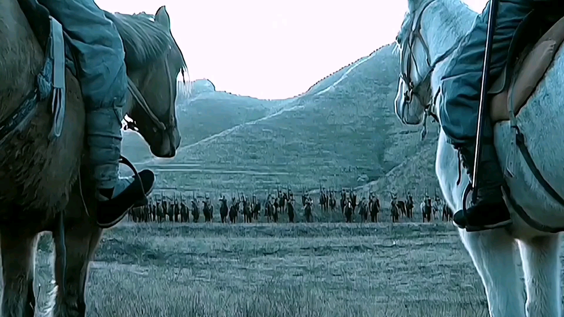 中国骑兵对战日本骑兵!进攻!进攻! 勿忘历史吾辈自强