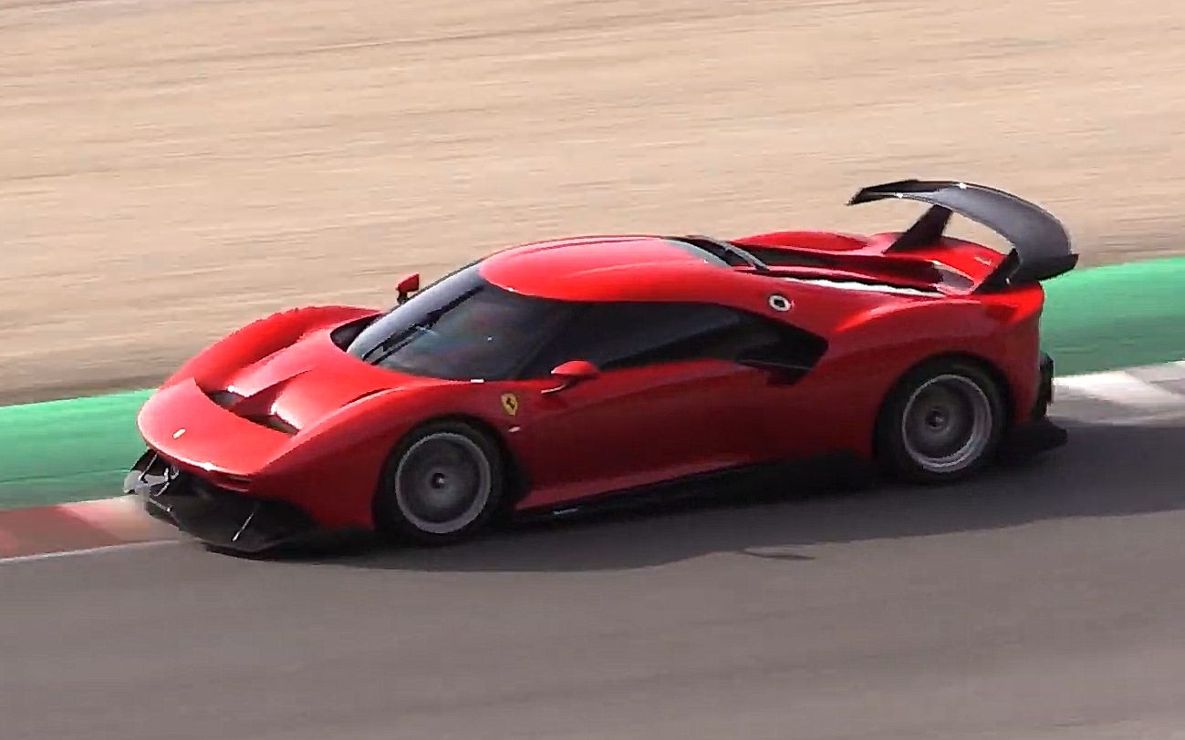 穆杰罗赛道实拍:法拉利p80/c 双涡轮v8声浪 [60fps]