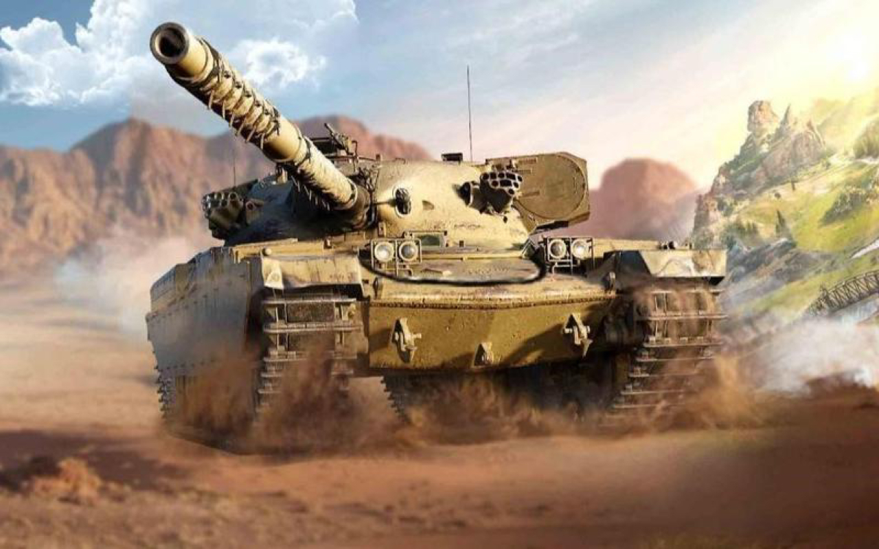 坦克世界闪击战酋长mk6五千七百伤翻盘把妹