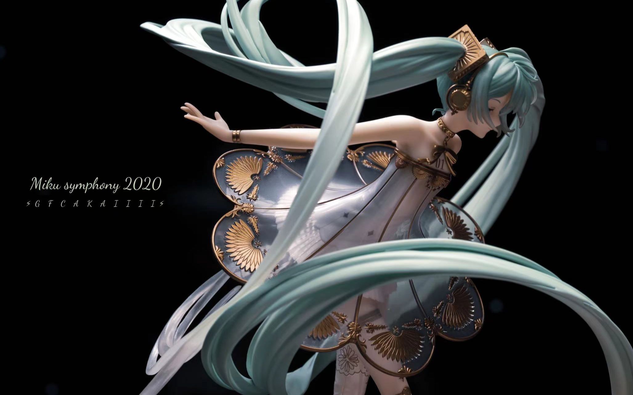 gsc 初音未来 交响乐2020 5周年纪念手办开箱