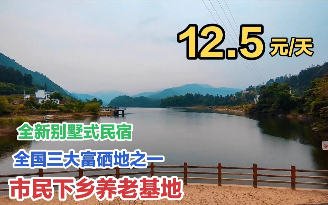 市民到农村养老选哪里?一天12.5元拎包住民宿,山清水秀好地方哔哩哔哩bilibili