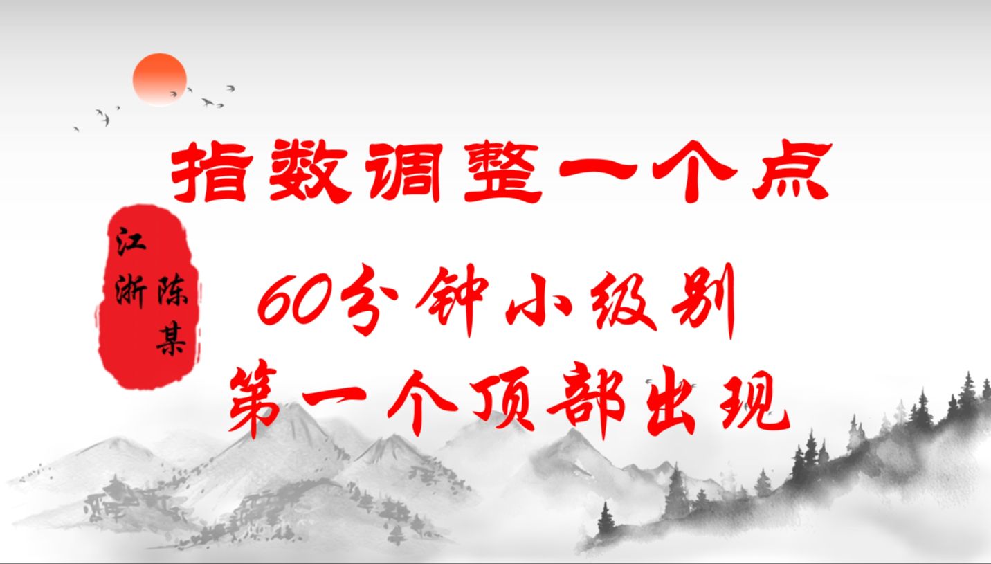 本轮股市股市调整周期中第一个顶部结构出现,接下来是走是留哔哩哔哩bilibili