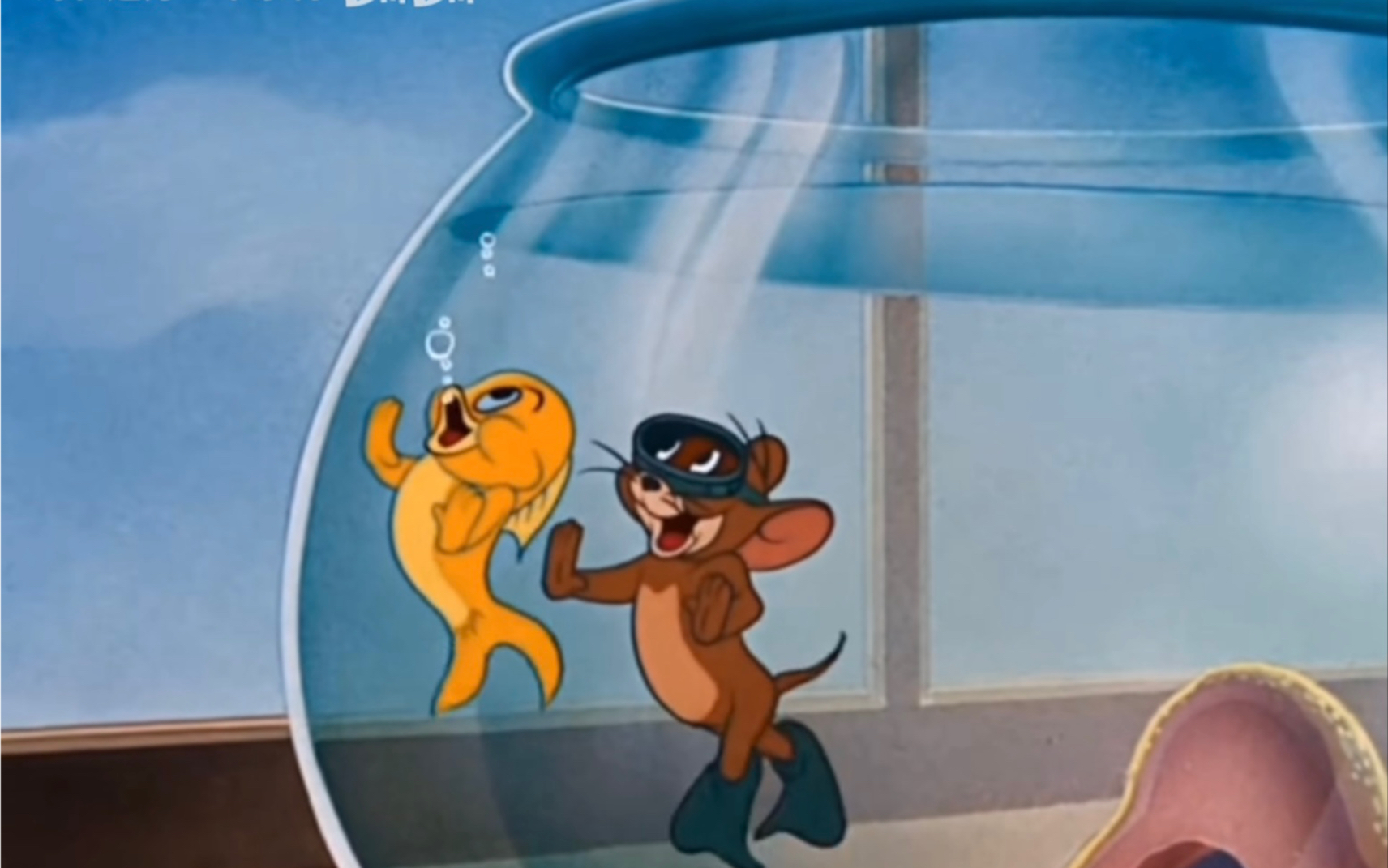 猫和老鼠烹饪时间结尾(结尾是米高梅动画蓝色的)